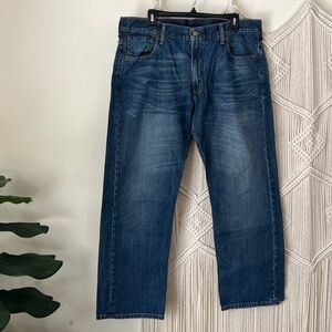 Levi Strauss & Co. 569 Dark Blue Classic Men's Jeans 36 X 32